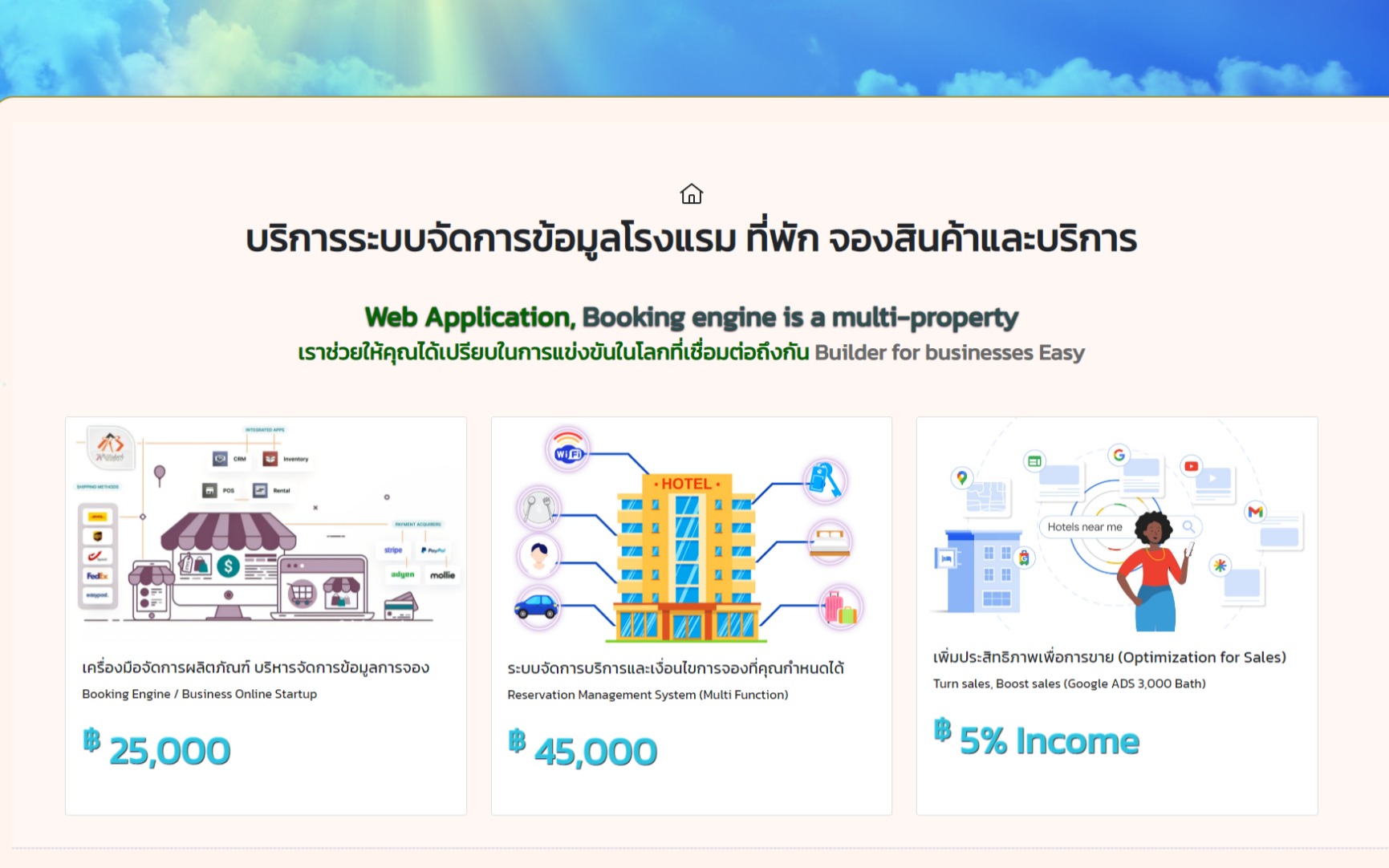 แอปพลิเคชันสนับสนุนธุรกิจ มุ่งเน้นการเพิ่มยอดขาย
